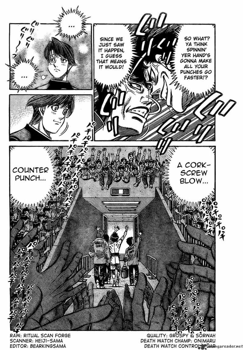 Hajime no Ippo: Fighting Spirit, Chapter 847 image 02